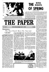 The Paper Vol. I No. 10 — Apr. 7, 1966
