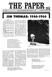The Paper Vol. II No. 11 — Jan. 9, 1967