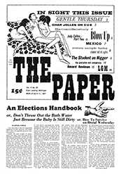 The Paper Vol. II No. 20 — Apr. 11, 1967